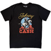 Johnny Cash 'Cowboy' (Black) Carbon T-Shirt