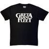 Greta Van Fleet 'Logo Mono' (Black) Eco T-Shirt