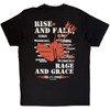 The Offspring 'Rise And Fall' (Black) Carbon T-Shirt