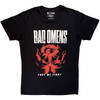 Bad Omens 'Red Eye' (Black) Carbon T-Shirt