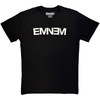 Eminem 'Logo Mono' (Black) Eco T-Shirt