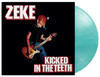 Zeke 'Kicked In The Teeth' LP 180g Crystal Clear & Turquoise Marbled Vinyl