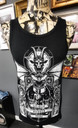 SLF 'Weirdo Mosher Freak Slate' (Black) Vest Model