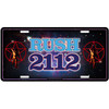 Rush '2112' Number Plate