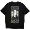 Oasis 'London 28 Sept Event' (Black) T-Shirt