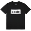 Oasis 'Stencil Logo' (Black) Ex-Tour T-Shirt