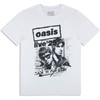 Oasis 'Live '25 Rock N Roll Star' (White) Ex-Tour T-Shirt