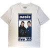 Oasis 'Colour Photo Live '25 World Tour' (White) T-Shirt