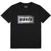 Oasis 'Thread Logo' (Black) Ex-Tour T-Shirt
