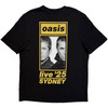 Oasis 'Sydney Half Faces Fan Store' (Black) T-Shirt