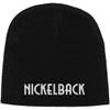 Nickelback 'Logo' (Black) Beanie Hat
