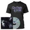 The Night Eternal 'Cold Velvet' Steel Grey Blue Marble Vinyl & T-Shirt Bundle