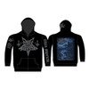 Dark Funeral 'Where Shadows Forever Reign' (Black) Zip Up Hoodie