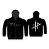 High Parasite 'Logo' (Black) Zip Up Hoodie