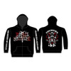 Impaled Nazarene 'Soldiers Of Satan' (Black) Zip Up Hoodie