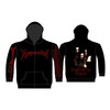 Immortal 'Damned In Black' (Black) Zip Up Hoodie