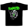 Rancid 'Skeleton Guitar' (Black) T-Shirt
