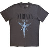 Nirvana 'Live '93 Angel' (Charcoal Grey) T-Shirt