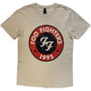 Foo Fighters '1995-2025 Albums' (Natural) T-Shirt