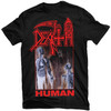 Death 'Human v1' (Black) T-Shirt - US Import