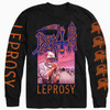 Death 'Leprosy v1' (Black) Long Sleeve Shirt - US Import