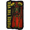Pierce The Veil 'Wavy Skeleton' Iron On Woven Patch