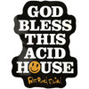 Fatboy Slim 'God Bless' Sticker