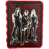 The Warning 'Stacked' Iron On Woven Patch
