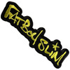 Fatboy Slim 'Logo' Iron On Woven Patch