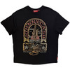 Johnny Cash 'Sunday Morning' (Black) Womens Fitted Unplugged T-Shirt