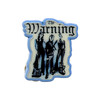 The Warning 'Blue Blur' Pin Badge