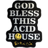Fatboy Slim 'God Bless' Iron On Woven Patch