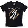 Bon Jovi 'Slippery When Wet '87' (Black) T-Shirt