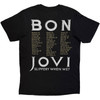 Bon Jovi 'Slippery When Wet '87' (Black) T-Shirt