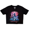 Muse 'Simulation Theory' (Black) Womens Fitted Crop Top