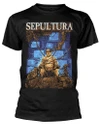 Sepultura 'Chaos A.D.' (Black) T-Shirt Front
