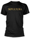 Sepultura 'Discography' (Black) T-Shirt Front