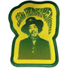 Jimi Hendrix 'Jimi & Swirl Logo' Iron On Woven Patch