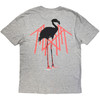 Sleep Token 'Flamingo Pink Logo' (Grey) T-Shirt