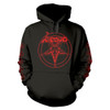 Venom 'Baphomet Pentagram Red' (Black) Pull Over Hoodie