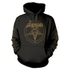 Venom 'Baphomet Pentagram Gold' (Black) Pull Over Hoodie
