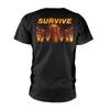Nuclear Assault 'Survive' (Black) T-Shirt Back
