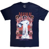 Aretha Franklin 'The Queen Of Soul' (Navy Blue) T-Shirt