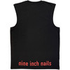 Nine Inch Nails 'Red Logos' (Black) Vest T-Shirt