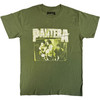 Pantera 'Green Logo' (Green) T-Shirt