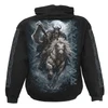 Spiral 'Viking Rampage' (Black) Pull Over Hoodie
