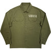 Nirvana 'In Utero Logo' (Green) Casual Shirt