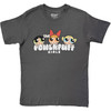 The Powerpuff Girls 'Bubble Text' (Charcoal Grey) T-Shirt