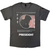 President 'Destroy Me' (Charcoal Grey) T-Shirt