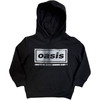 Oasis 'What's The Story Distress Logo' (Black) Ex-Tour Kids Pull Over Hoodie